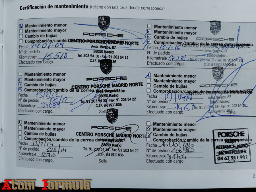 PORSCHE BOXSTER S cabriolet 3.4L Flat-6 – 295cv